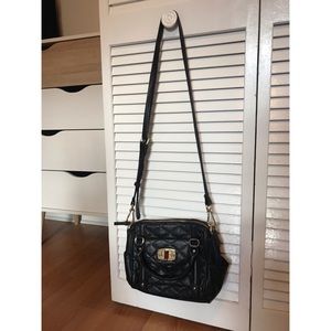 TJ Maxx Black Quilted Crossbody Bag